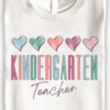 Custom Back to School Kindergarten Teacher T Shirts