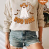 Boo Haw Western Retro Halloween Sweatshirt