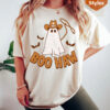 Retro Halloween Boo Haw Western Comfort Colors Shirt