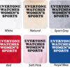 Everyone Watches Womens Sports Apparels Dark Colors