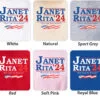 Janet And Rita for President 2024 Apparels Light Colors